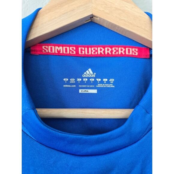 Mexico 2011-12 Goalkeeper Jersey Adidas Long Sleeve Blue Soccer Shirt Sz S Retro - Picture 5 of 11